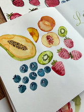 Load image into Gallery viewer, Watercolor Workshop "Fruit Edition" SAT SEPT 26 1 PM