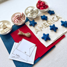 Load image into Gallery viewer, Felt Banner Workshop "AMERICA" Sat June 20th 10AM