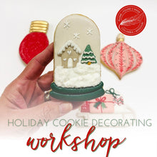 Load image into Gallery viewer, Holiday Sugar Cookie Decorating Workshop Thurs Dec 4th 6PM