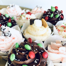 Load image into Gallery viewer, Plume Bake Shoppe Cupcakes “Happy Holiday” Assortment
