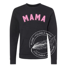 Load image into Gallery viewer, Plume Cozy Pocket &quot;MAMA&quot; Crewneck (Sweetheart Pink)
