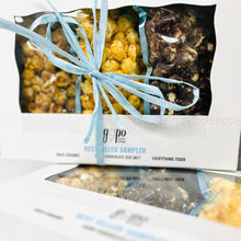 Load image into Gallery viewer, GoPo Gourmet Popcorn Sampler Gift Box (Plume Pick-up Only)
