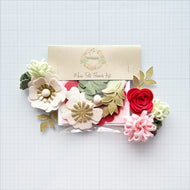 Heartgrooves Handmade Mini Felt Flower Kit 