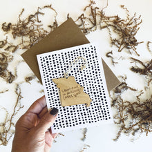 Load image into Gallery viewer, Card with Ornament &quot;Someone in Missouri Loves You&quot;
