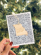 Card w/ Ornament 