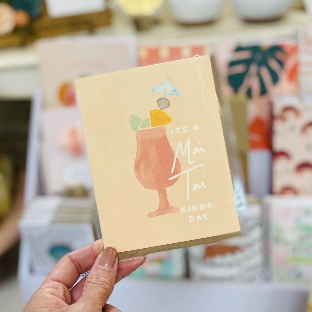 Daydream Card - It's a Mai Tai Kinda Day