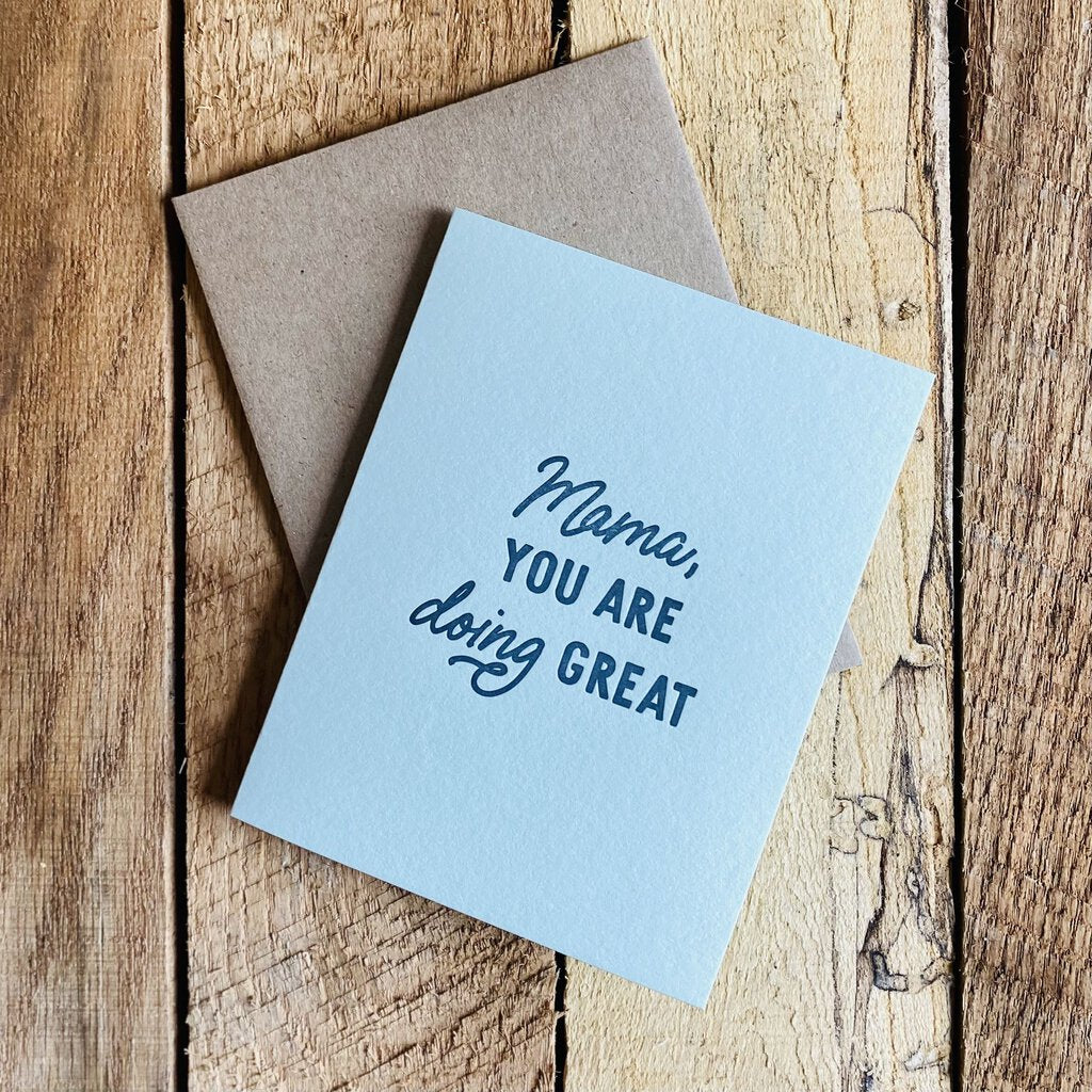 Letterpress Card 