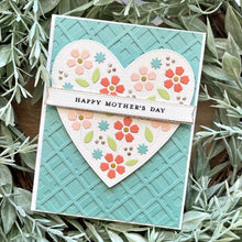 Load image into Gallery viewer, Handmade Card &quot;Happy Mother&#39;s Day&quot; Heart
