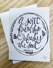 Load image into Gallery viewer, Card "A Sweet Friendship..."
