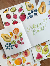 Load image into Gallery viewer, Watercolor Workshop "Fruit Edition" SAT SEPT 26 1 PM
