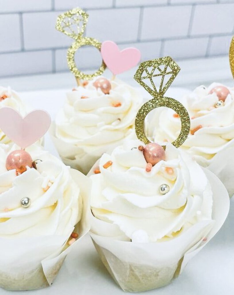 Plume Bake Shoppe Cupcakes “She Said Yes!