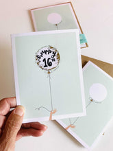 Load image into Gallery viewer, Scratch Off Card- Mint Balloon
