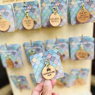 Freshwater Design Leather Pet Tag 