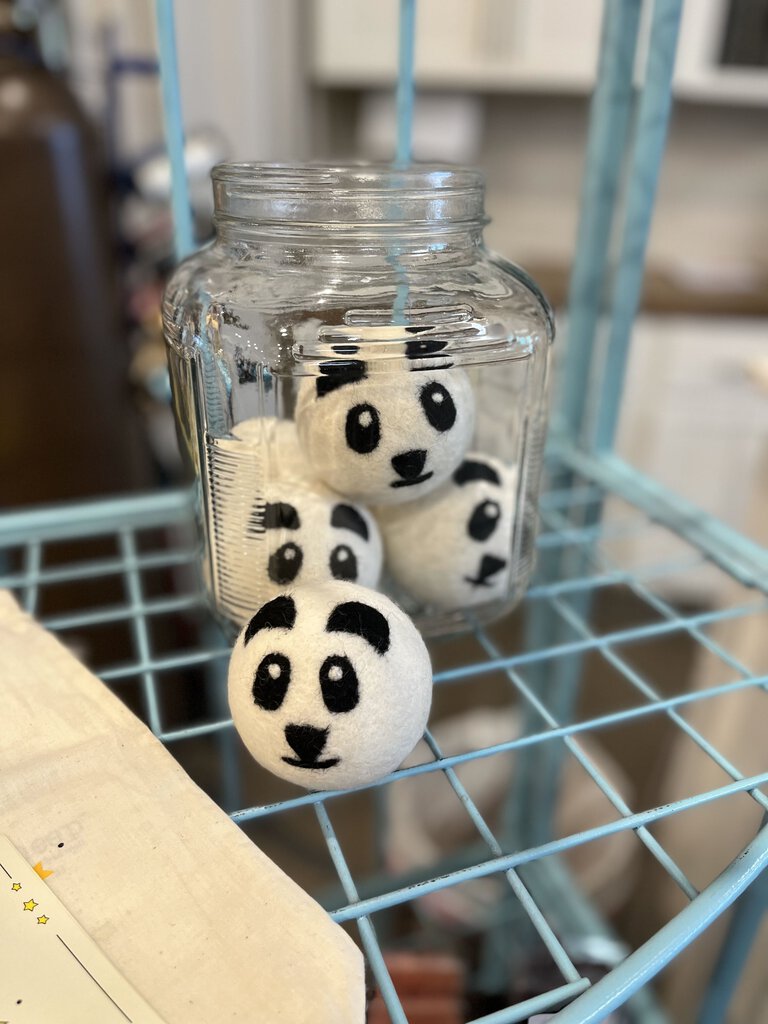 Dryer Ball Single Panda